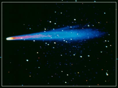 El paso del cometa Halley (1986)