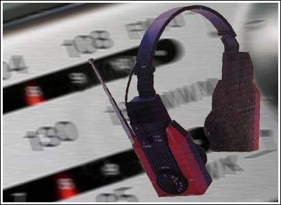 Con la radio a todos lados