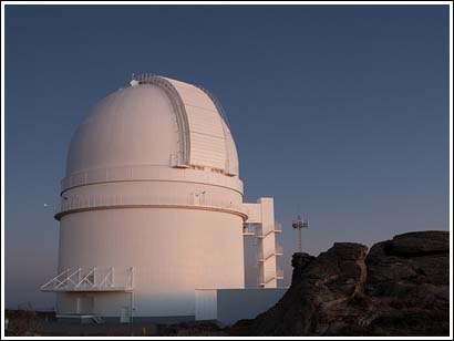 El telescopio más grande de Europa estaba en Almería (1984)