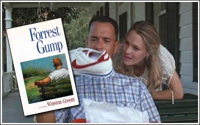 Forrest Gump, libro (1986)