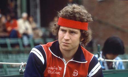 El mal humor de John McEnroe