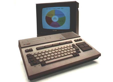 Microcomputador Hotbit de Sharp (1986)