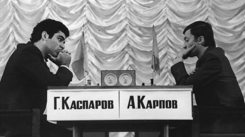 Kasparov vs Karpov, duelo de titanes (I)