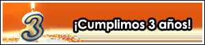 Cumplimos 3 años