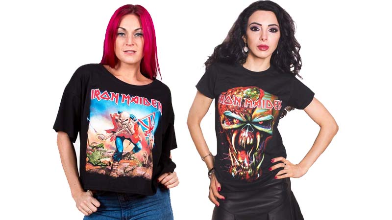 Moda ochentera: camisetas de Iron Maiden