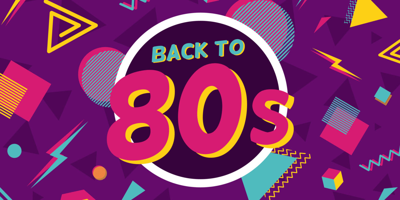 Decoración en las fiestas de los 80’s